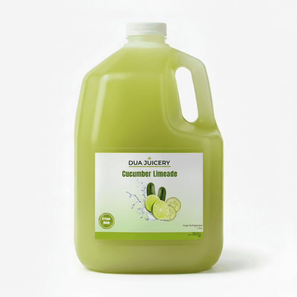 Agua de pepino limón