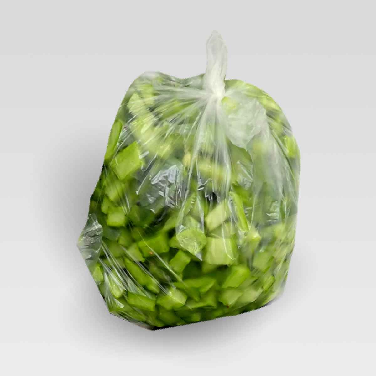 Diced nopales