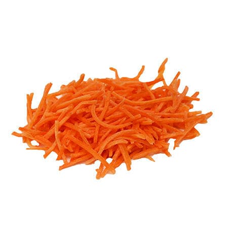 Shredded carrots