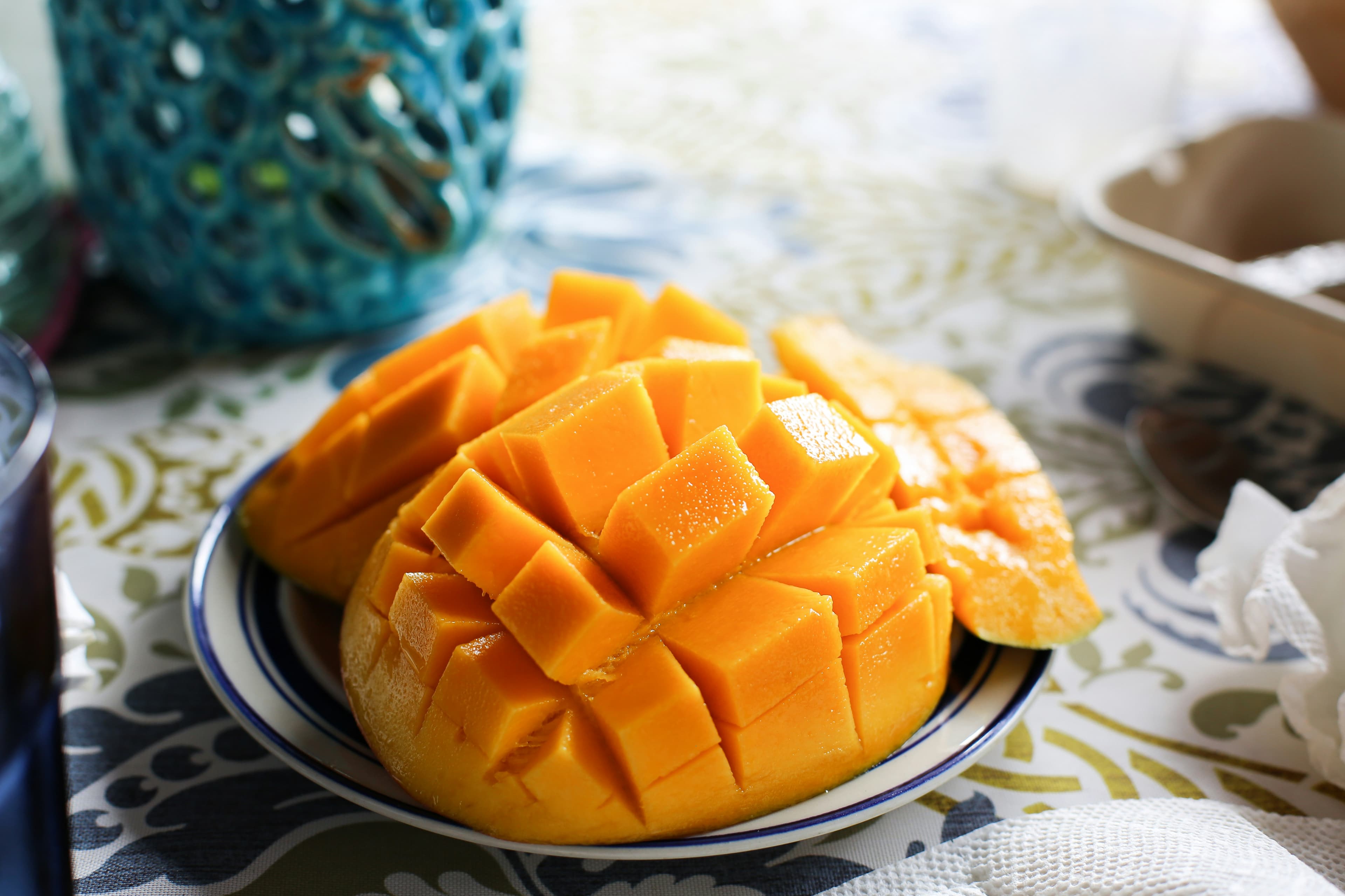 Mango chunks
